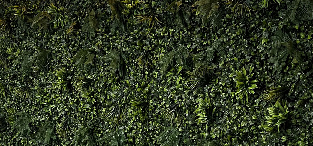 jardín vertical mural paneles